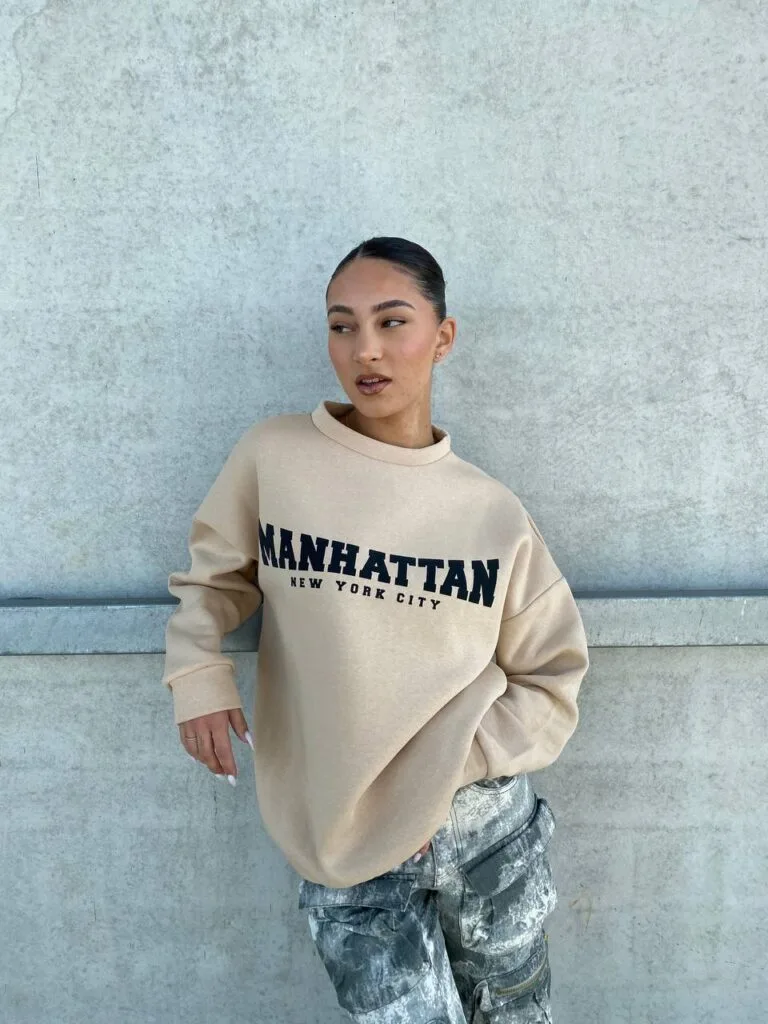 MANHATTAN SWEATER – BEIGE