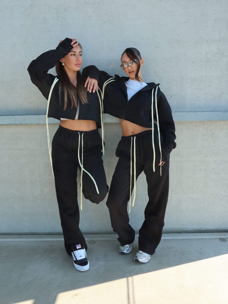 Drawstring Tracksuit AW24 – Black