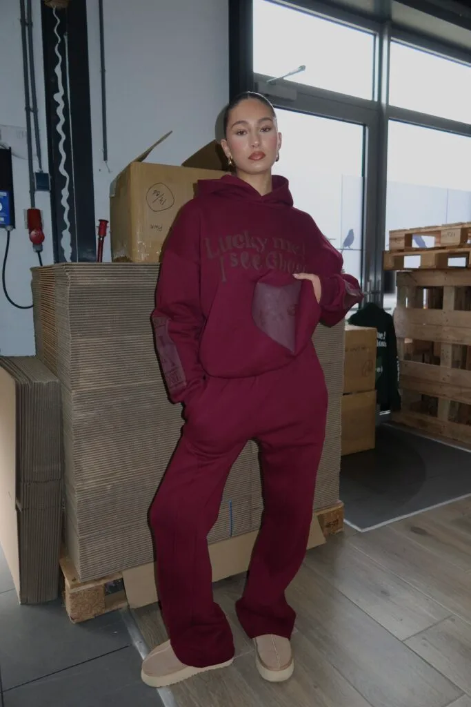 GHOST TRACKSUIT – BURGUNDY
