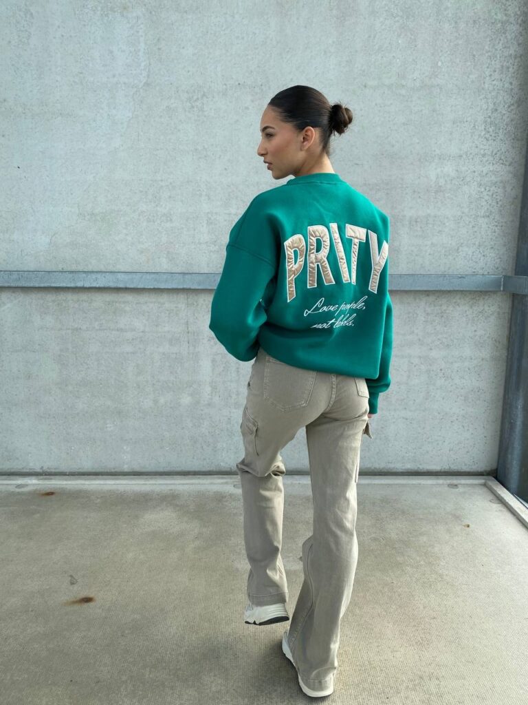 PRIORITIZE ME SWEATER – PREMIUM QUALITY – GREEN