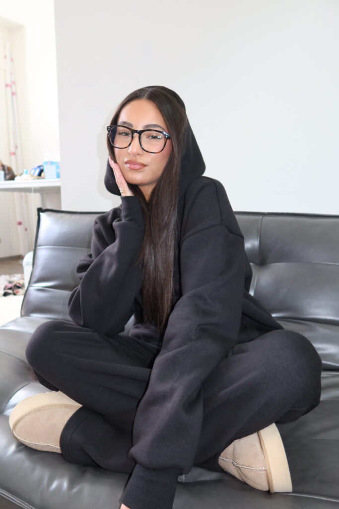 BLANC HOODIE TRACKSUIT – BLACK