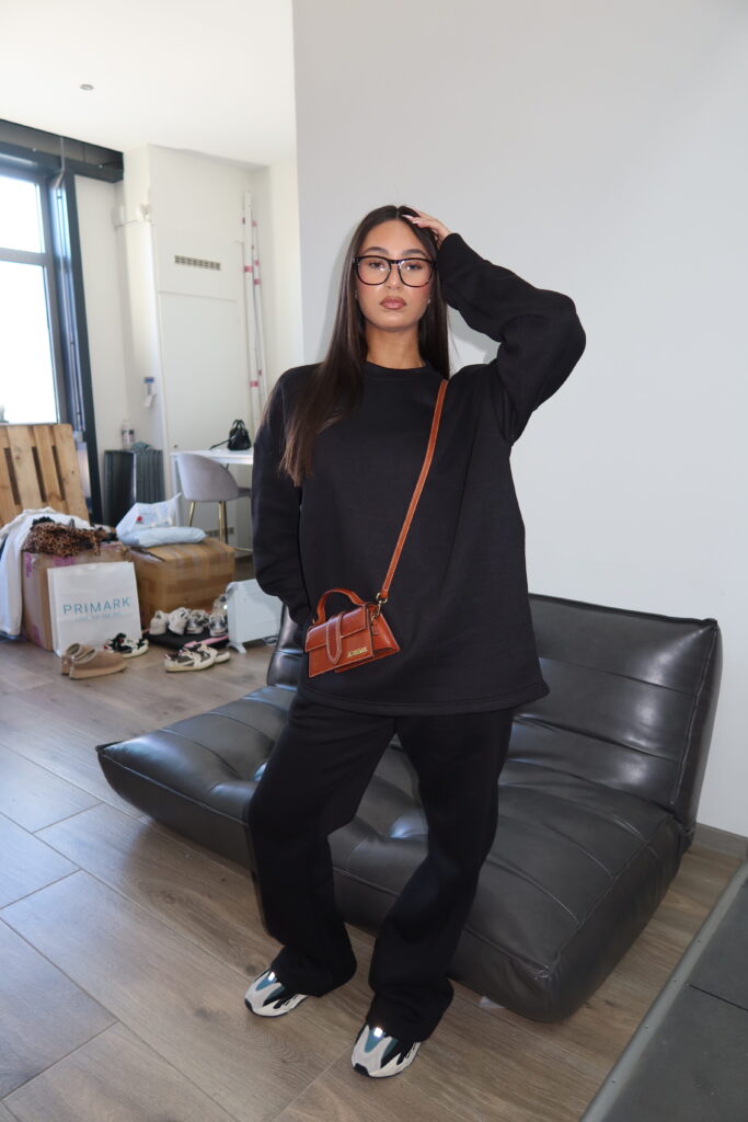 BLANC SWEAT TRACKSUIT – BLACK