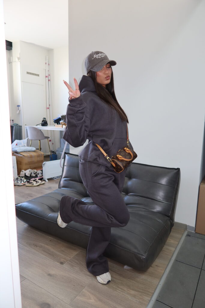 BLANC HOODIE TRACKSUIT – DARK GRAY