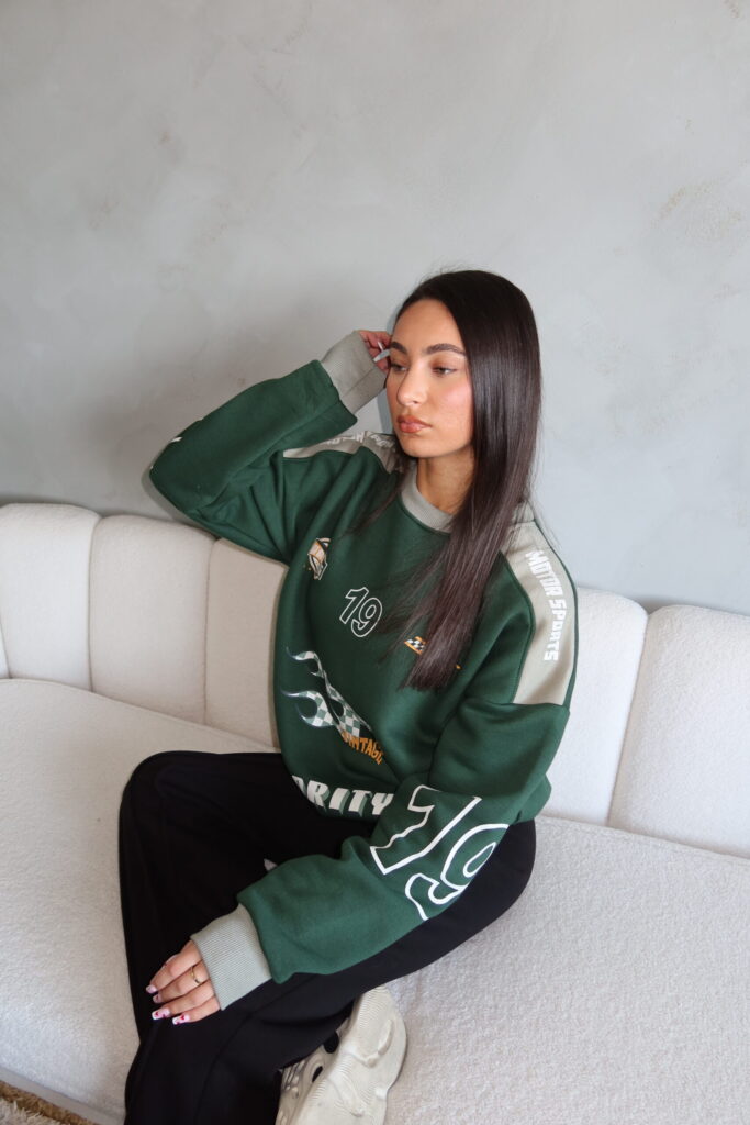 SS24 LONGSLEEVE SWEATER – GREEN