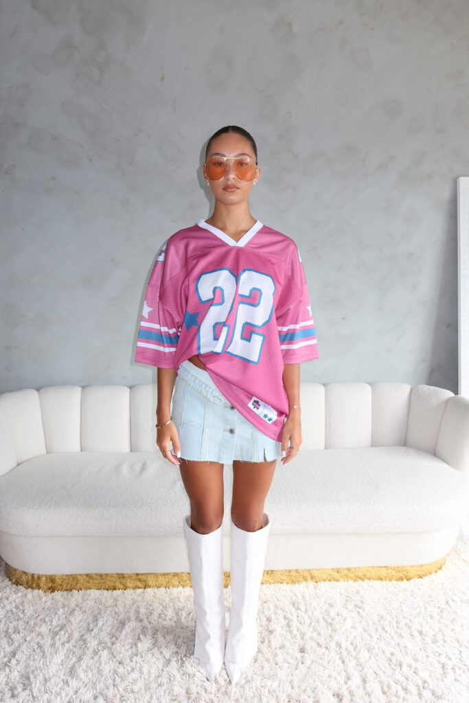 JERSEY – PREMIUM MESH/JERSEY – GERANIUM PINK