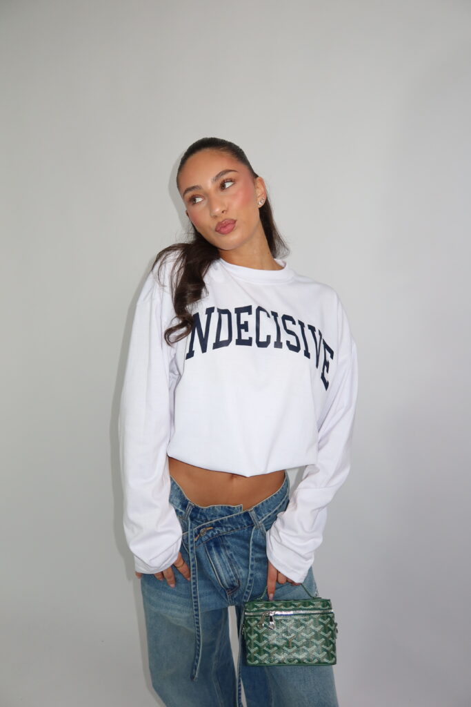 LONGSLEEVE ‘INDECISIVE” – WIT
