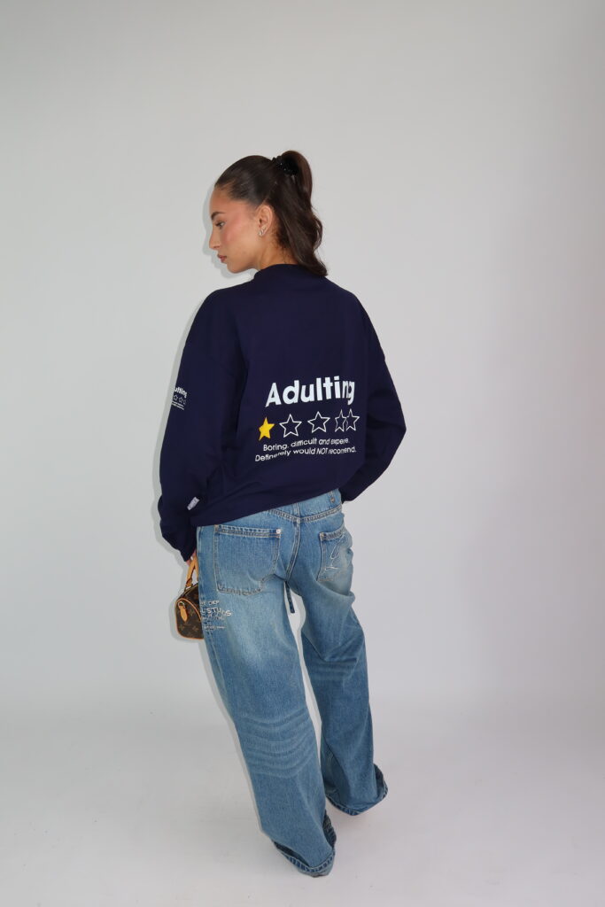 LONGSLEEVE ‘WOULD NOT RECOMMEND’ – NAVY