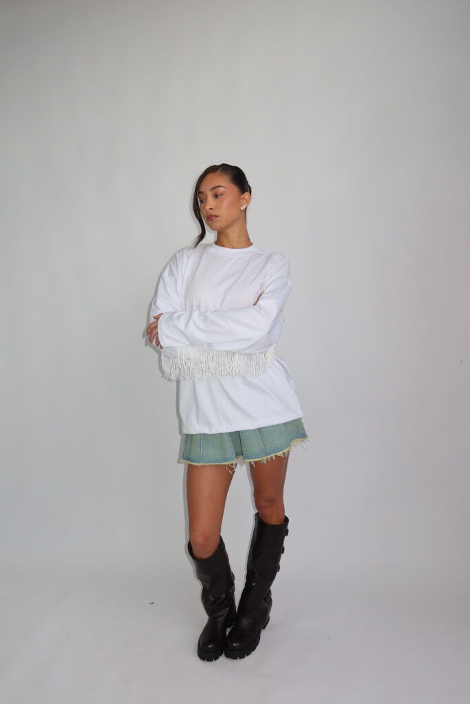 LONGSLEEVE ‘DROP YOUR SHOULDERS’ – WIT