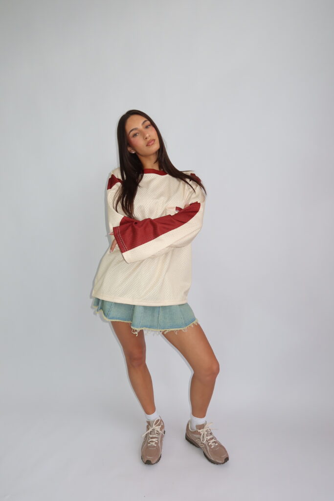 JERSEY LONGSLEEVE – AW26 – VINTAGE RED