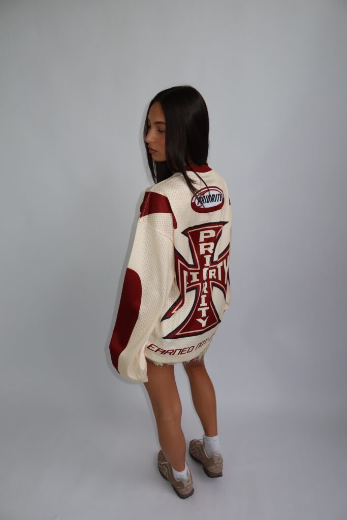 JERSEY LONGSLEEVE – AW26 – VINTAGE RED