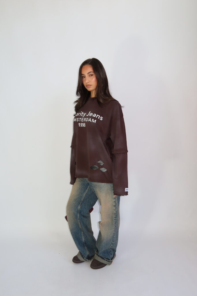 AW26 – DESTROYED 1998 LONGSLEEVE – BRUIN